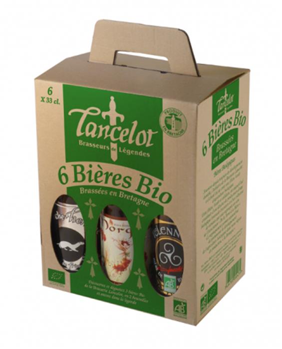 Coffret 6 Bières Lancelot 33cl + 1 Verre - Coffrets bières - Le