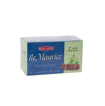 Thé noir parfumé à la vanille de l´île Maurice (25 sachets) 50g