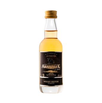 Mignonnette de whisky breton ARMORIK Single Malt 46° 5cl