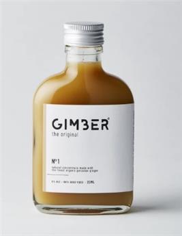 GIMBER original, concentré tonifiant à base de gingembre bio du Pérou, de citrons et d´épices 20cl