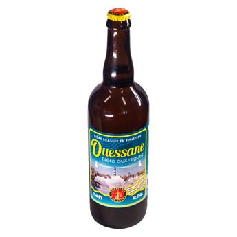 Bière blonde aux algues OUESSANE 75cl 5°