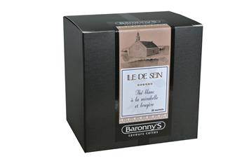 Thé blanc aux fleurs de bruyère et mirabelle "île de Sein" BARONNY´S (20 sachets) 36g