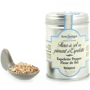 FLEUR DE SEL PIMENT ESPELETTE 110G