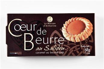 Coeur de beurre à la crème de caramel au beurre salé 68g