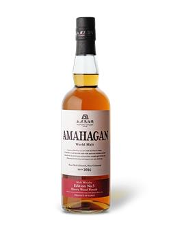 Amahagan édition n°5 Sherry Cask Finish de Nagahama, whisky japonais vieilli en fût de Sherry 70cl 47°