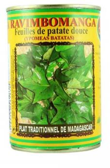 Brèdes Ravilbomanga, feuilles de patate douce de Madagascar 400g