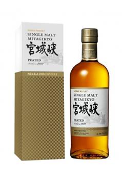 Miyagikyo discovery peated de chez Nikka. Whisky japonais single malt fruité et fumé à base de malts tourbés 70cl 48°