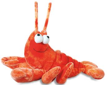 Peluche langouste 30 x 30 x 25cm